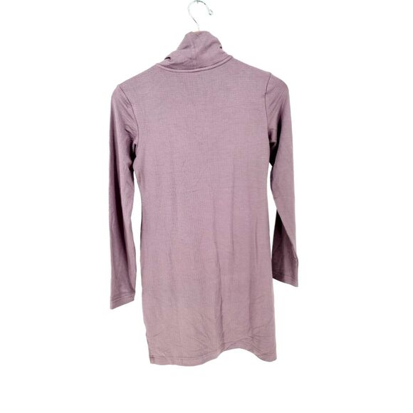 Nike Sportswear Mock Neck Swoosh Long Sleeve Dress Small - Picture 2 of 3